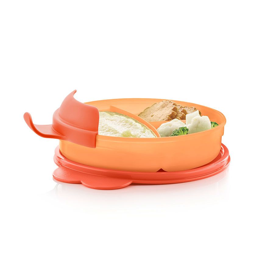 Plates and Bowls Tupperware Tupperkids Feeding Set Coral / Orange | 80479-VLXS