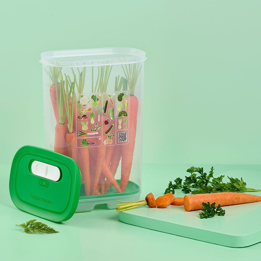 Refrigerator Storage Tupperware Fridgesmart Vertical Green | 63497-MWPD