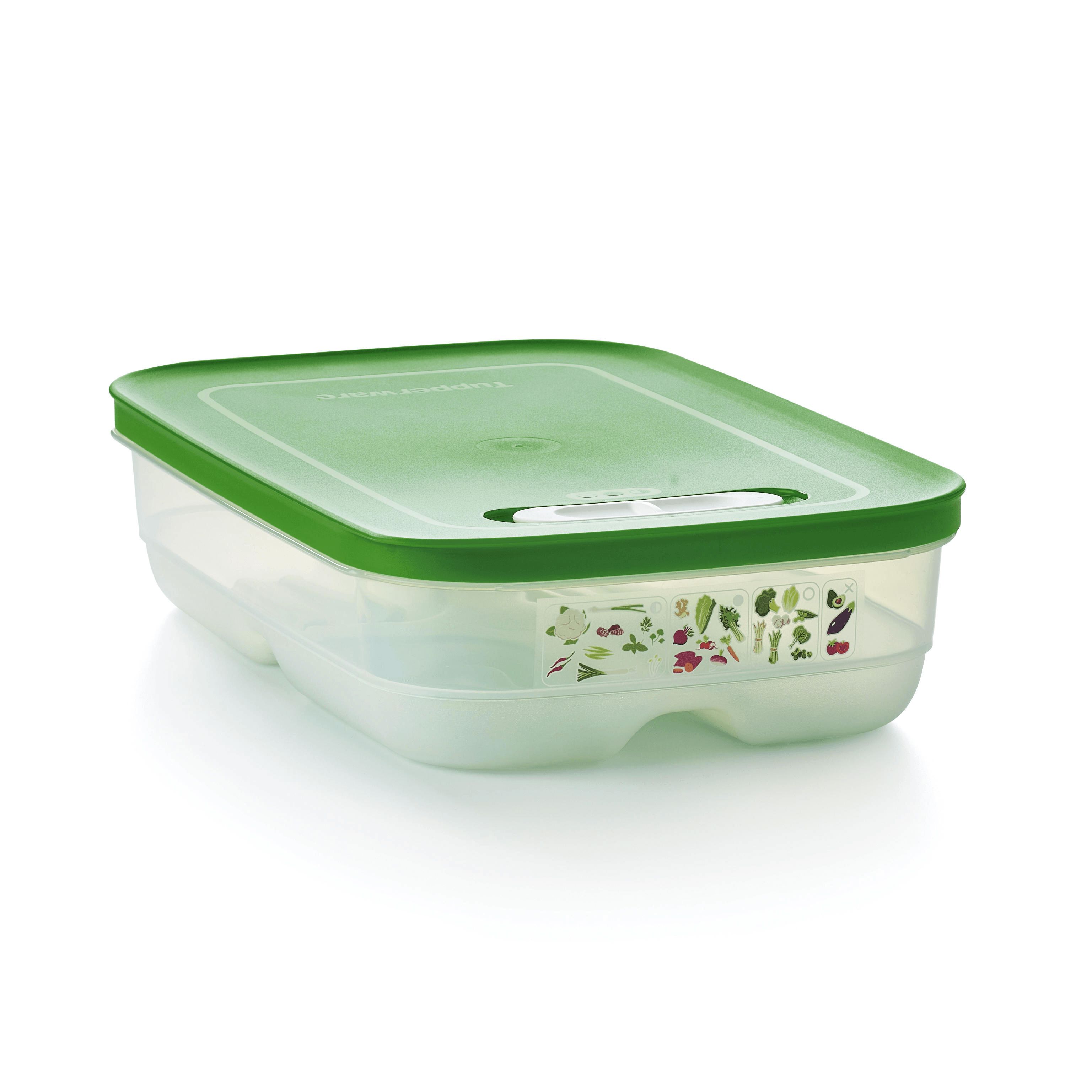 Refrigerator Storage Tupperware Fridgesmart Medium Green | 01239-LUZX