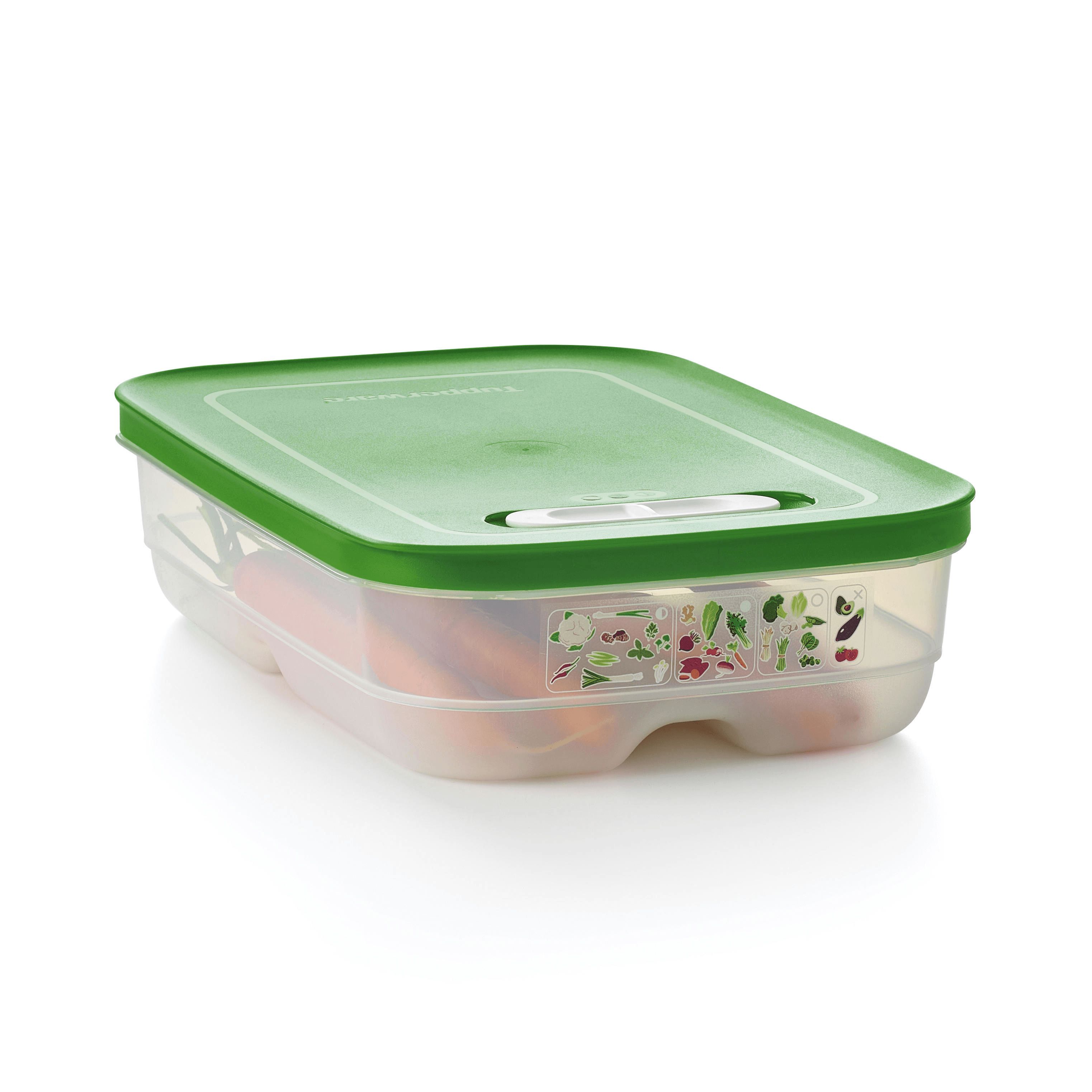Refrigerator Storage Tupperware Fridgesmart Medium Green | 01239-LUZX