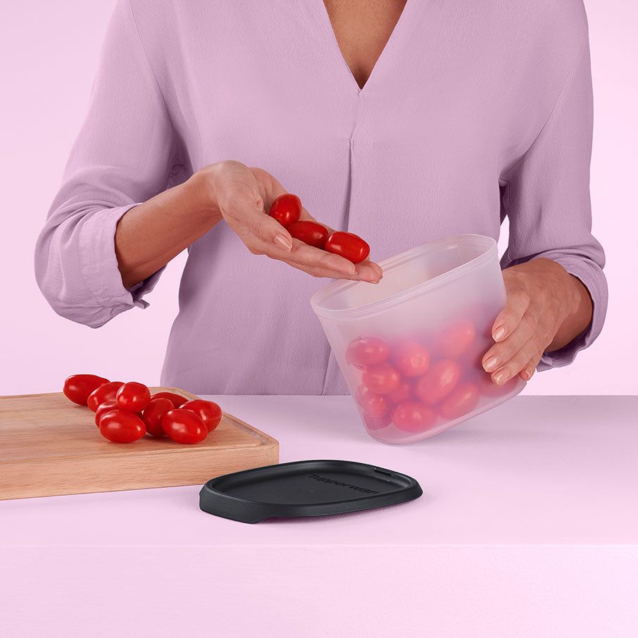 Refrigerator Storage Tupperware One Touch Fresh Oval 4 1/2-cup/1.1 L Nocturnal Sea | 42785-ORHU