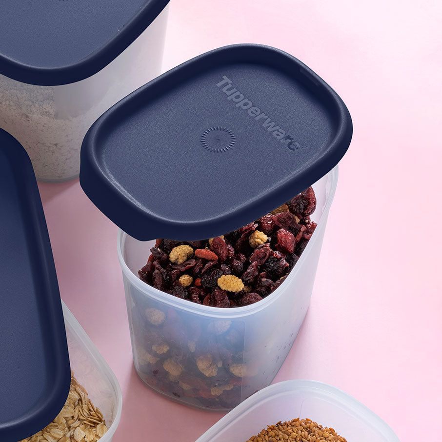 Refrigerator Storage Tupperware One Touch Fresh Oval 4 1/2-cup/1.1 L Nocturnal Sea | 42785-ORHU