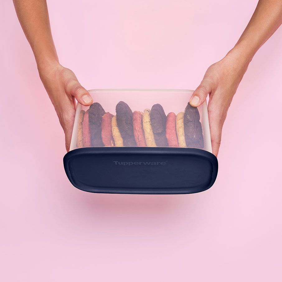 Refrigerator Storage Tupperware One Touch Fresh Rectangular 12-cup/2.85 L Nocturnal Sea | 35402-HQEW