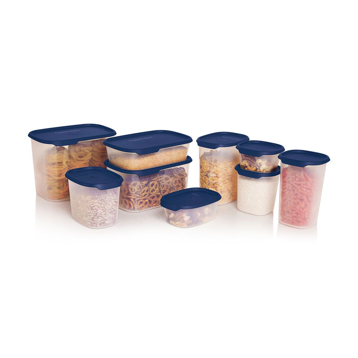 Refrigerator Storage Tupperware One Touch Fresh Get It All Set Nocturnal Sea | 78234-RHTJ
