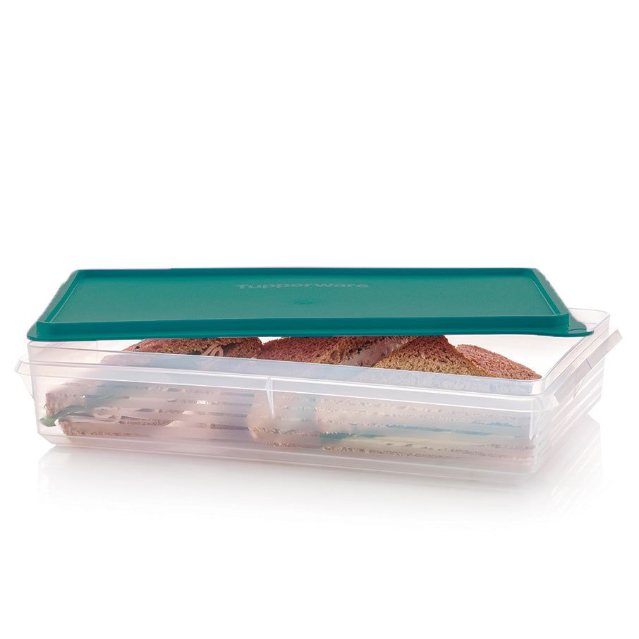 Refrigerator Storage Tupperware Snack-stor Large Container Green | 31854-CRAU