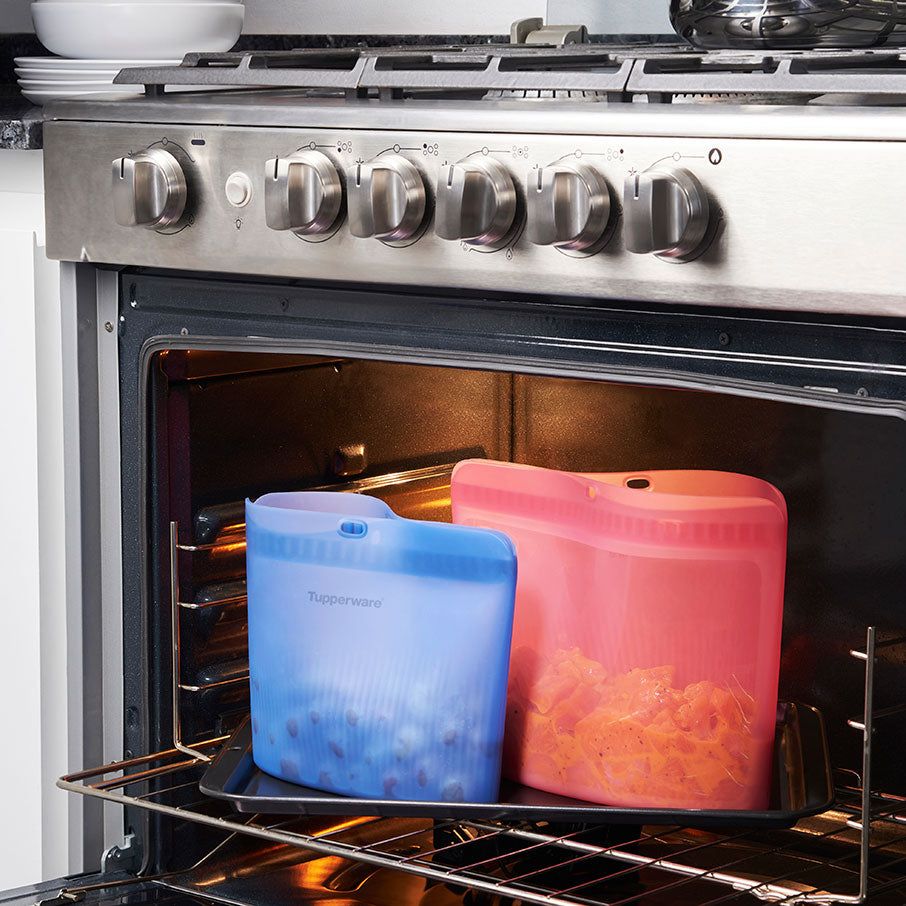 Refrigerator Storage Tupperware Ultimate Silicone Bag X-large Set | 43026-BZRE