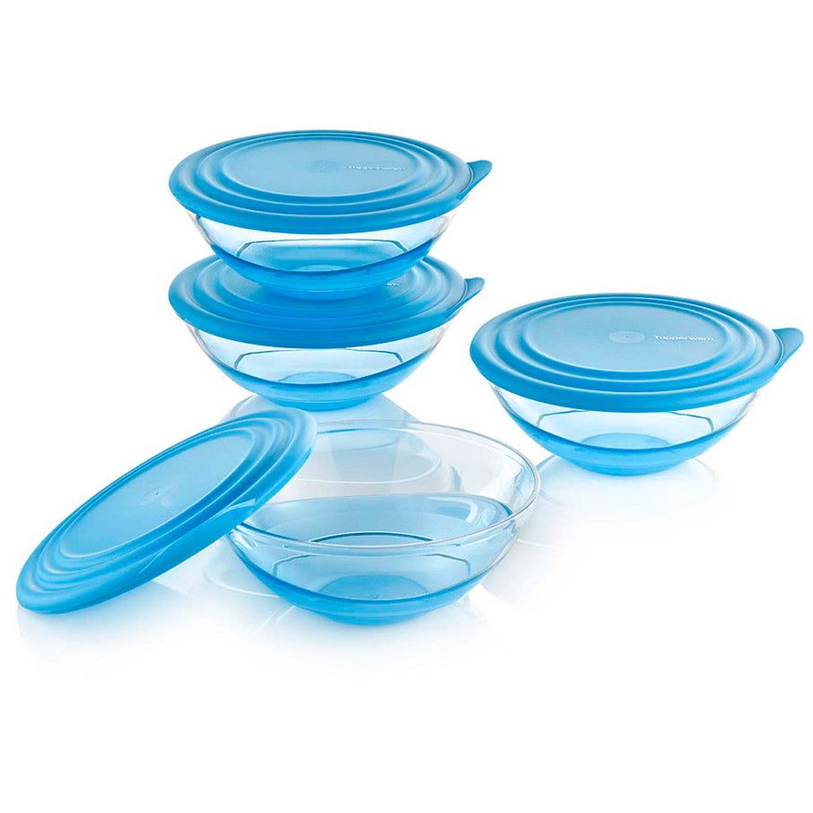 Serveware Tupperware Sheerly Elegant Extra Small Bowls Azure | 68592-XUMP