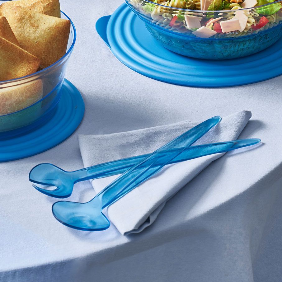 Serveware Tupperware Sheerly Elegant Serving Spoons Azure | 67935-GWTE
