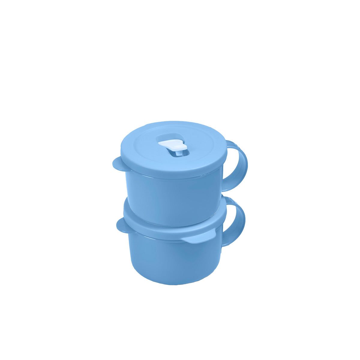 Versatile Storage Tupperware Crystalwave Plus Soup Mugs Deep Blue | 97160-QHVI