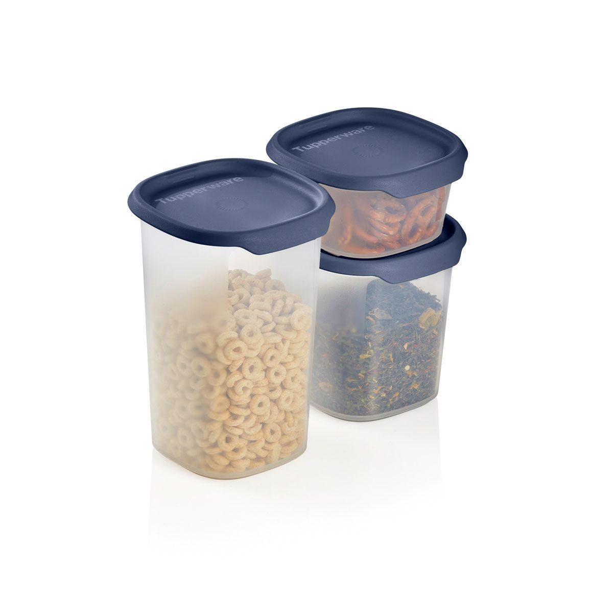 Versatile Storage Tupperware One Touch Fresh Small Square 3-pc. Set | 38259-HPID
